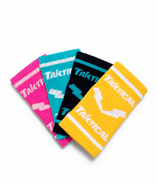 PACK 4 MUÑEQUERAS DE TELA FLEXIBLE